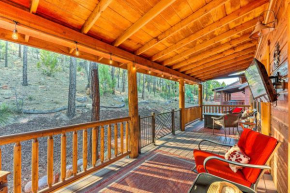 Peaceful Pines Cabin about 3 Mi to Fool Hollow Lake!
